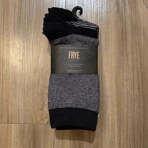 BRAND NEW Frye Everyday Crew Socks: 3 pairs🧦